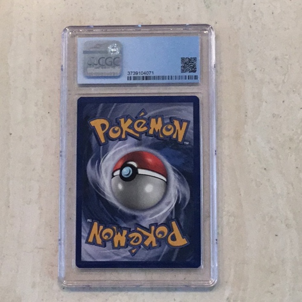 Pokémon Pikachu 58/102 Yellow Cheeks Base Set 1999 CGC 9 - Picture 8 of 10